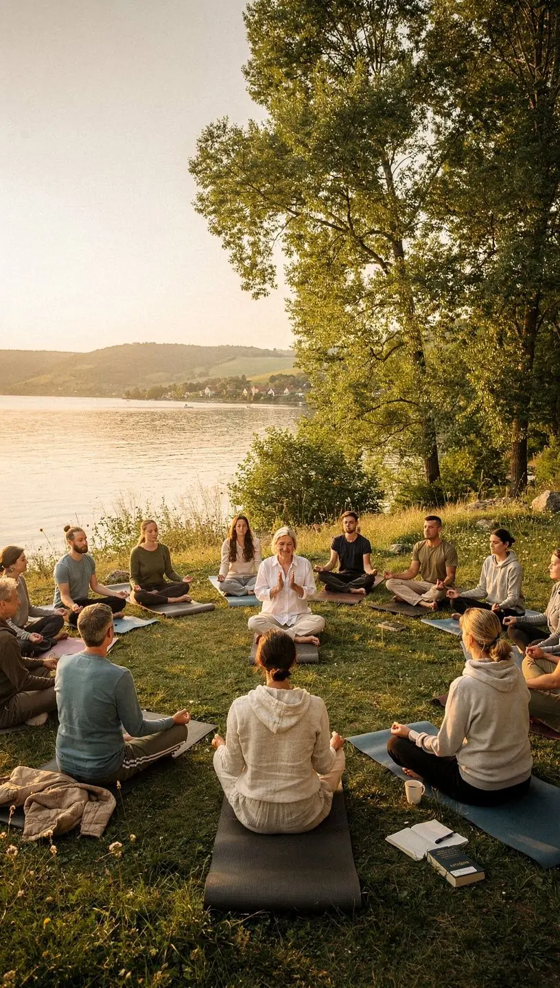 Csoportos vita egy filozófiai szemináriumon, ahol a diákok aktívan részt vesznek a gondolatcserében.